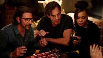 Is This Thing On? movie: Bradley Cooper, Will Arnett, and Andra Day are serious about winning the game "Guess Who?"