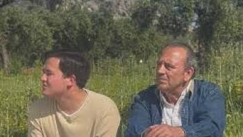 I Wish You Had Told Me: Asian man outside with older man