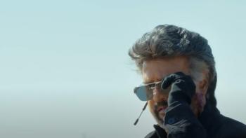Jailer: A close-up of Rajinikanth as he takes off his sunglasses