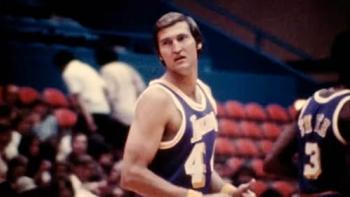 Jerry West: The Logo: Player on the court