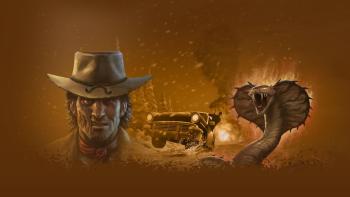 Justice League: Warworld: Jonah, Clark in a car, demonic cobra.