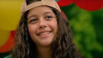 Kangaroo Kids: Josefina Baeza smiles.