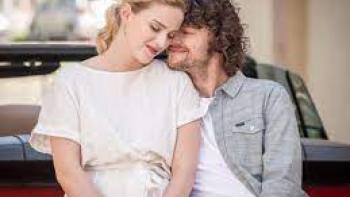 Kiss, Kiss! Movie: A White couples cuddles