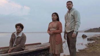 The Great Seduction:  German is sitting on a boat