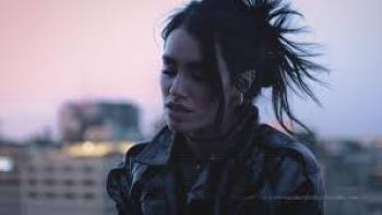 Lali Time to Step Up movie: Lali and blurred outdoor background