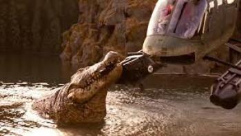 Lake Placid Movie: large crocodile