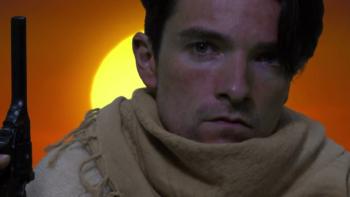 Lawrence: After Arabia: T.E. Lawrence with a gun during wartime