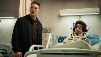 Little Brother: Eric André at hospital with John Cena.