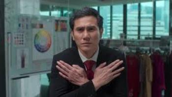 Lost in the Spotlight Movie: Man crosses his arms against his chest