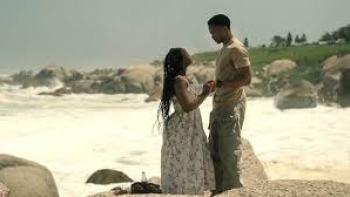 Love and Wine: Black couple proposal on beach