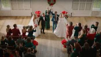 Marry Christmas: Wedding scene