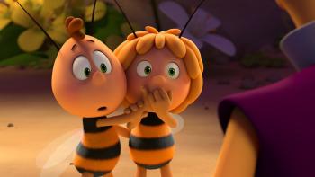 Maya the Bee 2: The Honey Games Movie: Covering Maya's mouth