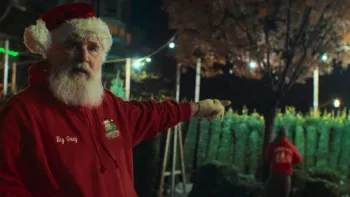 Merchants of Joy: Greg Walsh shows his wares.