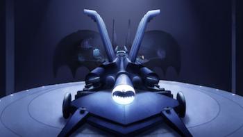 Merry Little Batman: Batmobile.