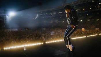Michael movie: Jaafar Jackson performs onstage as Michael Jackson