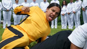 Miguel Wants to Fight: Tyler Dean Flores takes down his opponent (in his dreams).