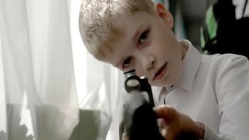 Mr. Nobody Against Putin: A Russian school kid points a gun at the camera