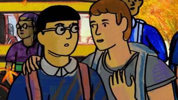 My Entire High School Sinking Into the Sea Movie: Scene #1