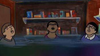 My Entire High School Sinking Into the Sea Movie: Scene #2