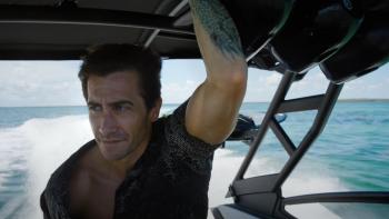 Road House: Jake Gyllenhaal on a speed boat 