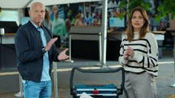 Off Track 2: 2 bikers embrace