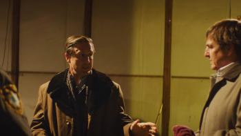On Sacred Ground Movie: A conversation between three White men: a police officer, a 55-year-old clean-cut business type, and a middle-aged journalist