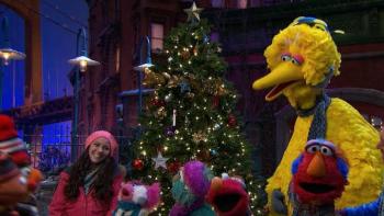 Once Upon a Sesame Christmas TV Special: The Sesame Street gang all around the Christmas tree