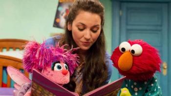 Once Upon a Sesame Christmas TV Special: Abby and Elmo hear a story