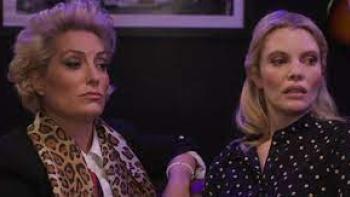 One Year Off: Two White women look unahppy
