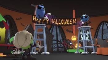 Pac's Scary Halloween Movie: Scene #2