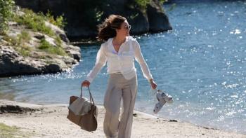 Paris Can Wait Movie: Anne on the beach