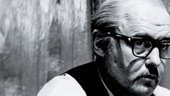 The Pawnbroker: A close-up of Rod Steiger's face as he looks deep in thought