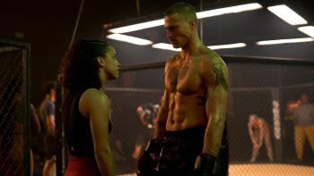 Perfect Addiction Movie: Kiana Madeira and Matthew Noszka are standing near a wrestling ring