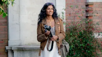Picture This: Simone Ashley with camera.