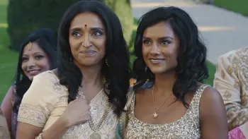 Picture This: Simone Ashley and Sindhi Vee at a wedding.