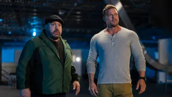 Playdate: Kevin James and Alan Ritchson together.