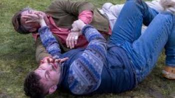 Preschool: Josh Duhamel and Michael Socha in a fight.