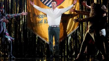 Preschool: Josh Duhamel gives a performance.