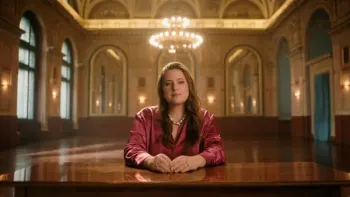 Queen of Chess: Judit Polgar gives an interview.