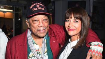 Quincy Movie: Quincy Jones with the Director, Daughter Rashida
