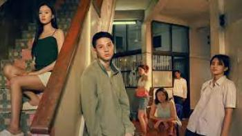 RedLife movie: Asian youth on steps