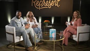 Relationship Goals movie: Pastor Michael Todd and his wife sit for an interview.