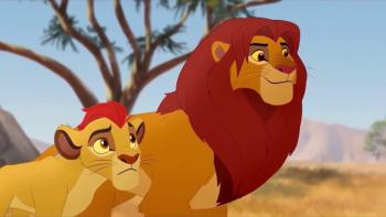 The Lion Guard: The Rise of Scar Movie: Kion and Simba
