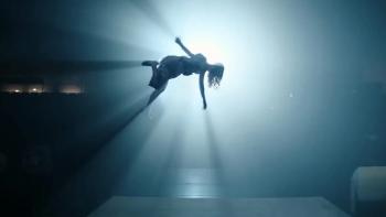 Scream 7 movie: A woman is suspended in midair