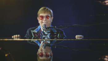 Elton John -- Never Too Late: Elton John at the piano