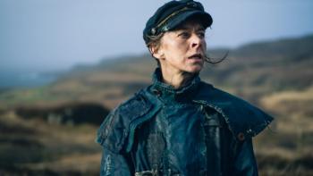 Shepherd movie: Kate Dickie on remote island