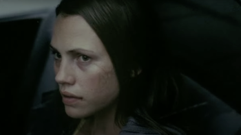 Shifty: A young White woman with a scar on her face