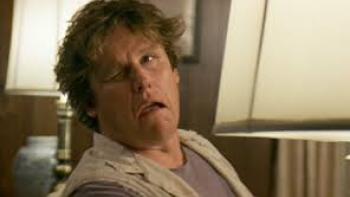 Silver Bullet movie: White man in a chair with odd expression