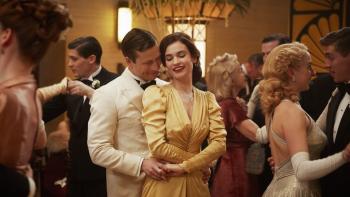 The Guernsey Literary and Potato Peel Society Movie: Juliet Ashton with her Beau