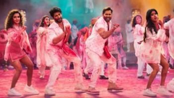 Sunny Sanskari Ki Tulsi Kumari: Sunny, Tulsi, Ananya, and Vikram dancing together during Holi celebrations